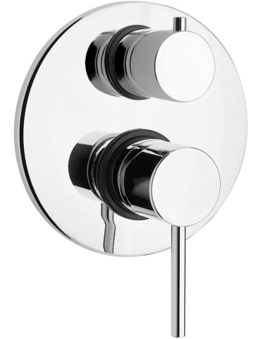 Paini Miscelatore Monocomando doccia ad incasso con deviatore Mod. Cox Serie 78CR6911