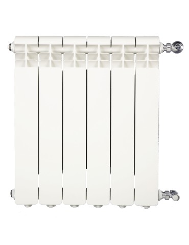 Global Termosifoni Radiatori Iseo 700 da 2 a 12 Elementi in Alluminio Bianco RAL9010 2