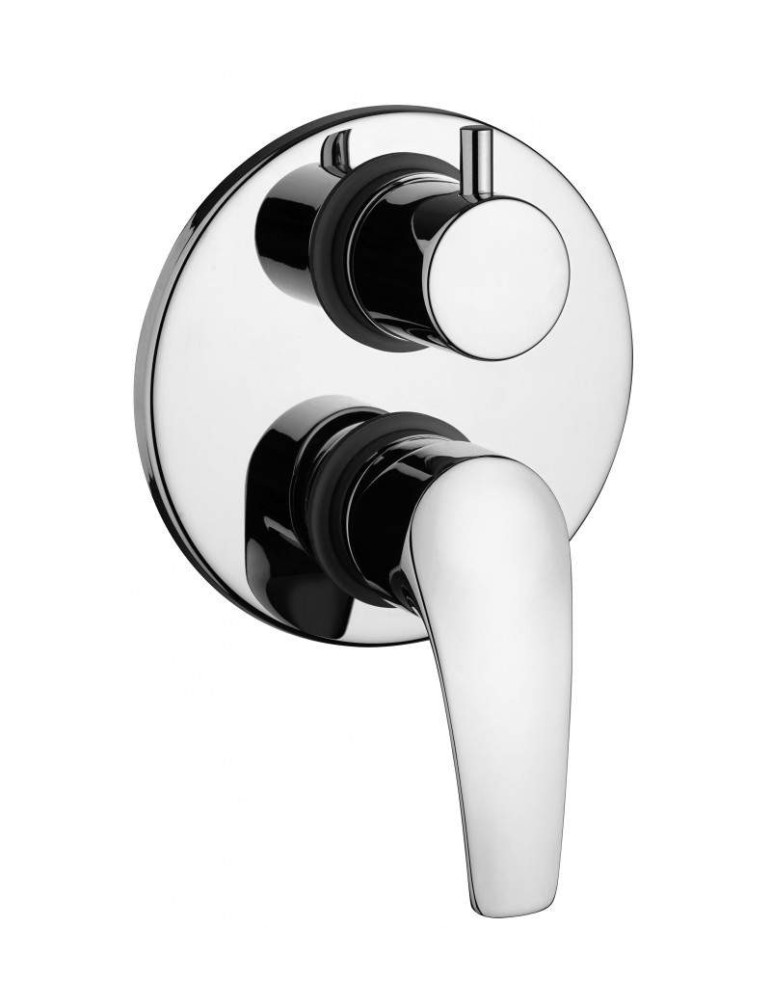 Miscelatore doccia incasso con deviatore rotativo a 2 uscite Paini Atomix 3.0 Miscelatore doccia incasso con deviatore rotativo a 2 uscite Paini Atomix 3.0