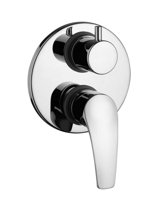 Miscelatore doccia incasso con deviatore rotativo a 2 uscite Paini Atomix 3.0 Miscelatore doccia incasso con deviatore rotativo a 2 uscite Paini Atomix 3.0