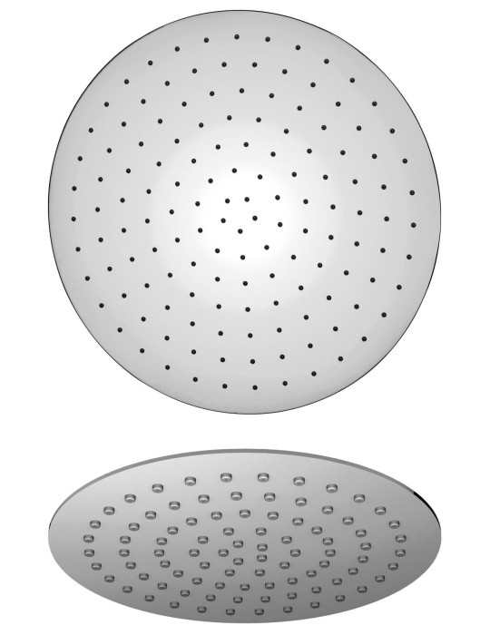 Soffione anticalcare in acciaio inox ø250 ultrapiatto Soffione anticalcare in acciaio inox ø250 ultrapiatto