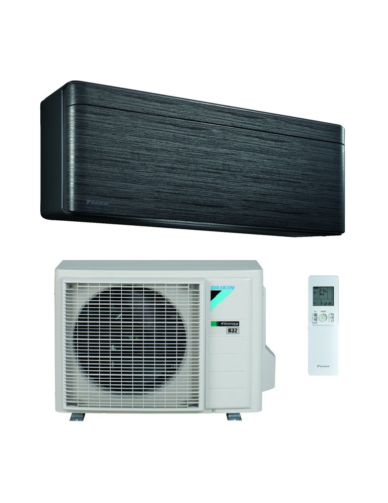 Climatizzatore Condizionatore Monosplit Daikin Stylish Blackwood 12000 Btu Inverter R-32 Wi-Fi A+++/A+++