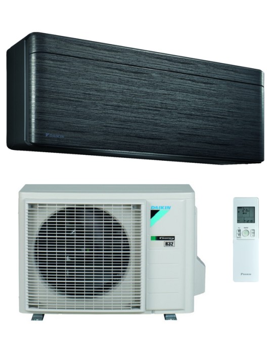 Climatizzatore Condizionatore Monosplit Daikin Stylish Blackwood 12000 Btu Inverter R-32 Wi-Fi A+++/A+++