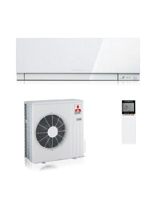 Climatizzatore Condizionatore Monosplit Mitsubishi Electric Kirigamine Zen White 18000 Btu Inverter R-32 Wi-Fi Classe A++/A+