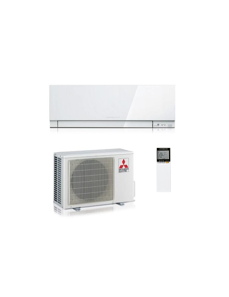 Climatizzatore Condizionatore Monosplit Mitsubishi Electric Kirigamine Zen White 9000 Btu Inverter R-32 Wi-Fi Classe A+++/A++
