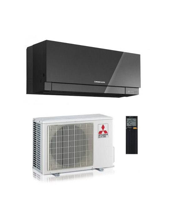 Climatizzatore Condizionatore Monosplit Mitsubishi Electric Kirigamine Zen Black 12000 Btu Inverter R-32 Wi-Fi Classe A+++/A++