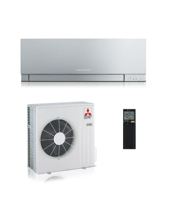 Climatizzatore Condizionatore Monosplit Mitsubishi Electric Kirigamine Zen Silver 18000 Btu Inverter R-32 Wi-Fi Classe A++/A+