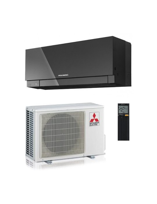 Climatizzatore Condizionatore Monosplit Mitsubishi Electric Kirigamine Zen Black 9000 Btu Inverter R-32 Wi-Fi Classe A+++/A++