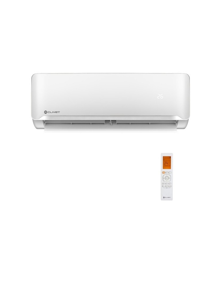 Climatizzatore Condizionatore Clivet Essential 2 Trial Split 9000+12000+12000 Btu Inverter R-32 A++ A+ U.E. 7.9 Kw New 2022