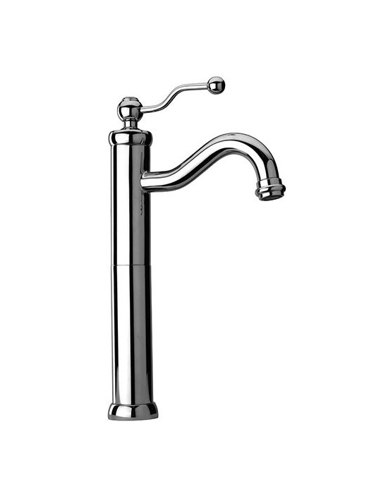 PAINI DUOMO MISCELATORE MONOFORO LAVABO TIPO ALTO CON PILETTA CLIC-CLAC