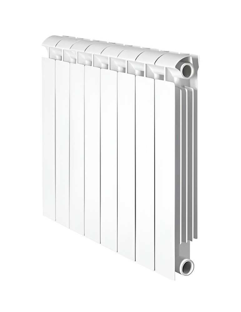 Termosifoni Radiatori da 2 a 9 Elementi in Alluminio Vox 700 Global Bianco RAL9010