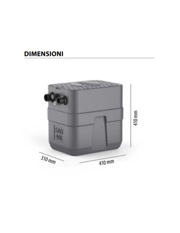 Stazione di sollevamento SAR 40 – TOP 2-VORTEX Pedrollo 2