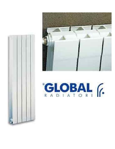 Global Termosifone Radiatore Oscar 1600 da 2 a 12 elementi bianco RAL9010 2