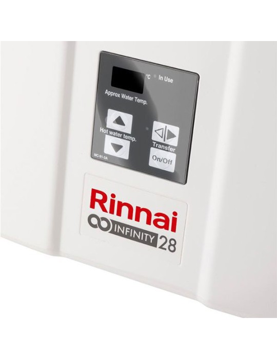 RINNAI – SCALDABAGNO A GAS LT. 28 DA INTERNO INFINITY 28i GPL