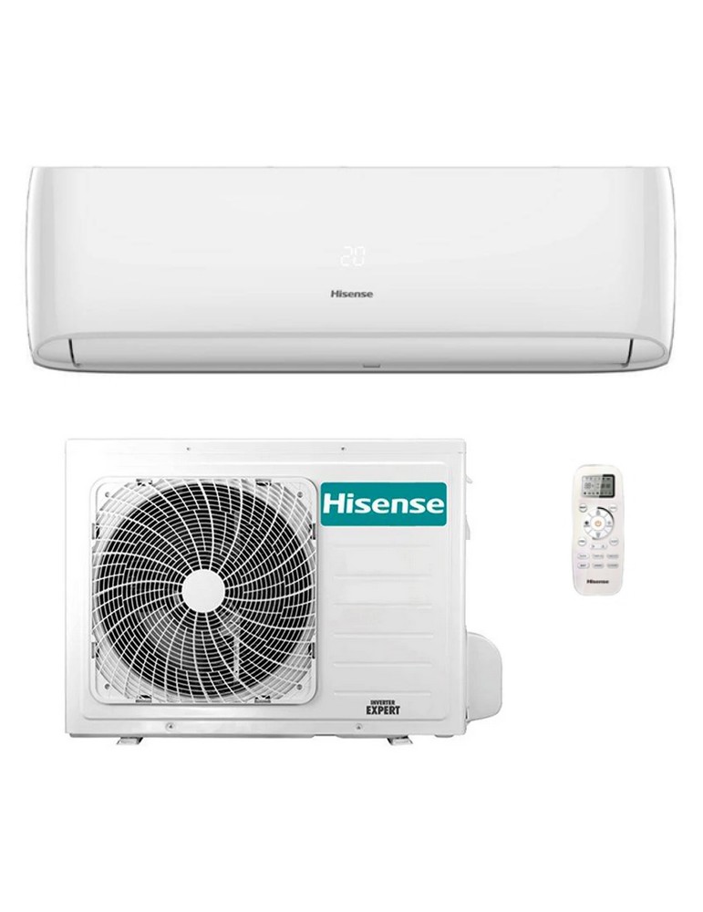 Climatizzatore Condizionatore Hisense Easy Smart 9000 Btu Monosplit Inverter R-32  Wi-Fi Optional A++ A+