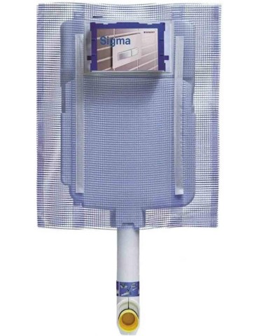 Geberit Cassetta di risciacquo da incasso da 8 cm e 6/3 litri Mod. SIGMA Art.  109.790.00.1 2