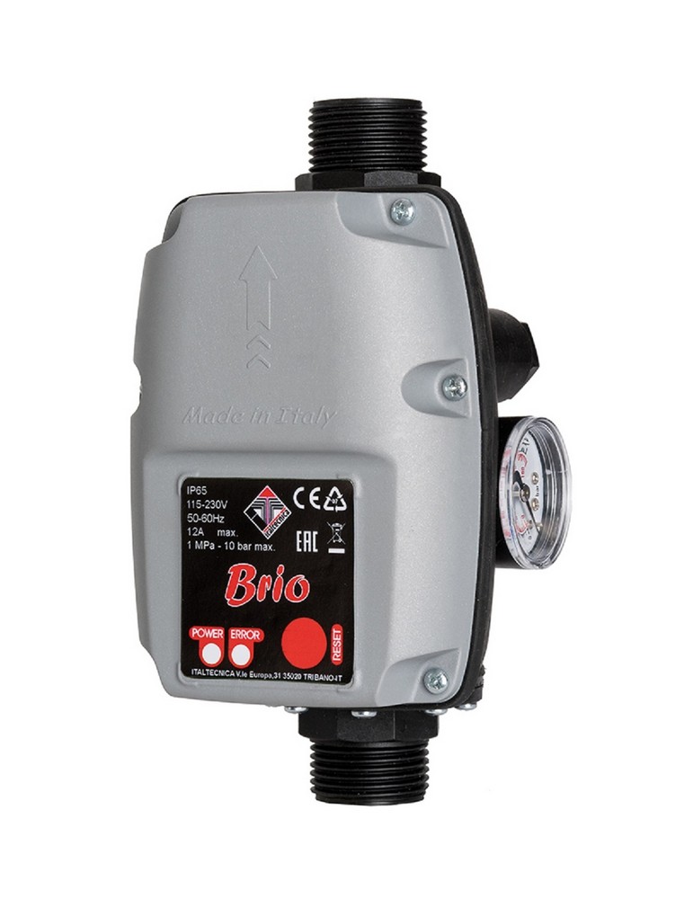 Press Control BRIO Italtecnica BRIO Dispositivo ElettronicoI di Controllo per Elettropompe Press Control BRIO Italtecnica BRIO Dispositivo ElettronicoI di Controllo per Elettropompe