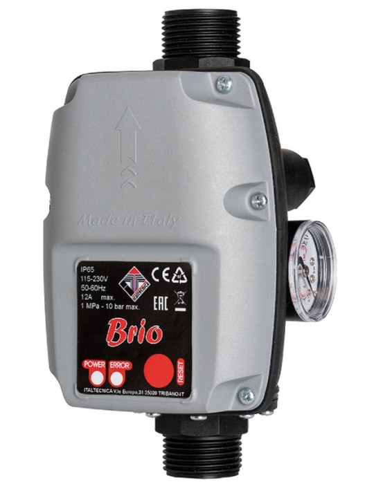 Press Control BRIO Italtecnica BRIO Dispositivo ElettronicoI di Controllo per Elettropompe Press Control BRIO Italtecnica BRIO Dispositivo ElettronicoI di Controllo per Elettropompe