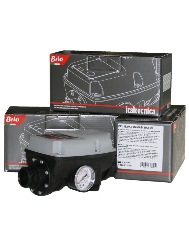 Press Control BRIO Italtecnica BRIO Dispositivo ElettronicoI di Controllo per Elettropompe