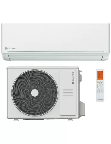 Climatizzatore Clivet EZCool 12000 Btu Monosplit Inverter R-32 Wi-Fi Optional A++ A+