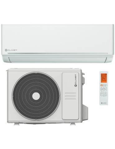 Climatizzatore  Clivet EZCool 24000 Btu Monosplit Inverter R-32 Wi-Fi Optional A++ A+