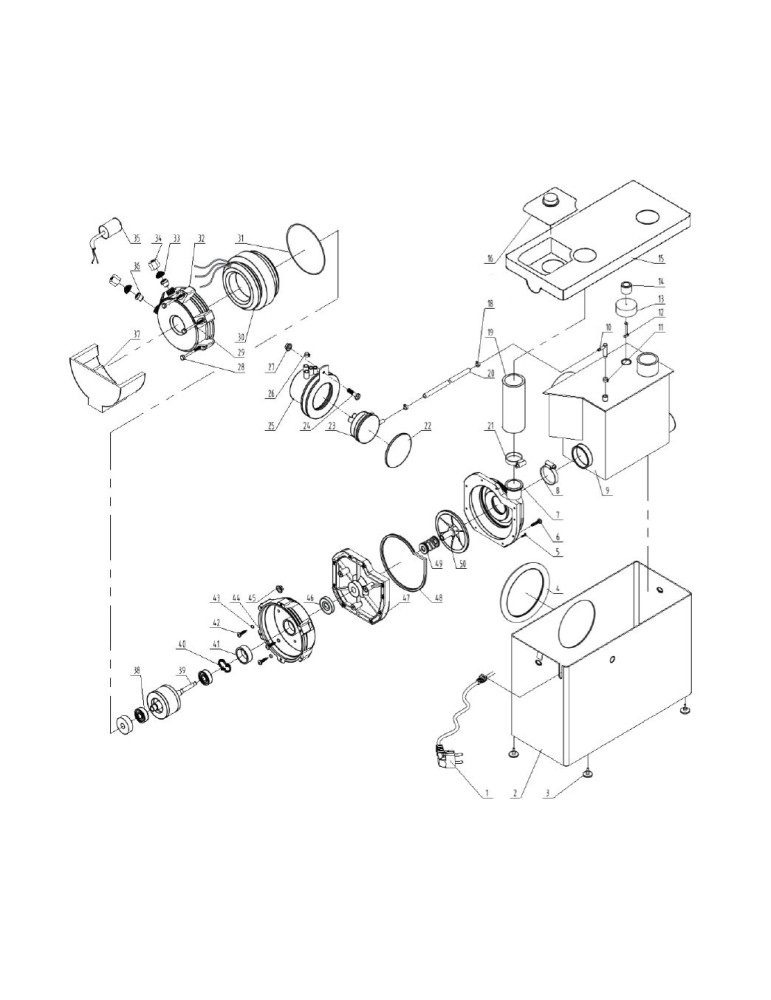 TRITURATORE MARCA TECHNO MODELLO SANIPLAST UNIVERSALE - NEW