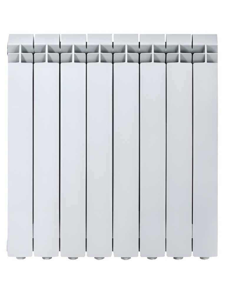 Termosifoni Radiatori da 2 a 9 Elementi in Alluminio Vox 700 Global Bianco RAL9010