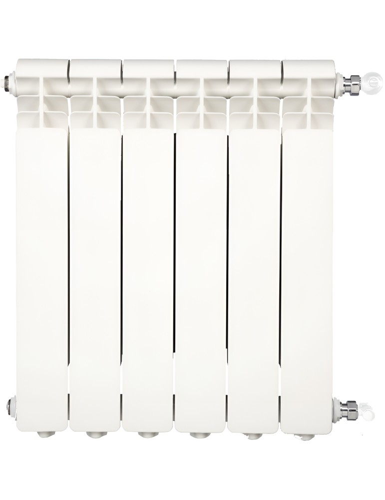 Termosifoni Radiatori da 2 a 12 Elementi in Alluminio Iseo 800 Global Bianco RAL9010