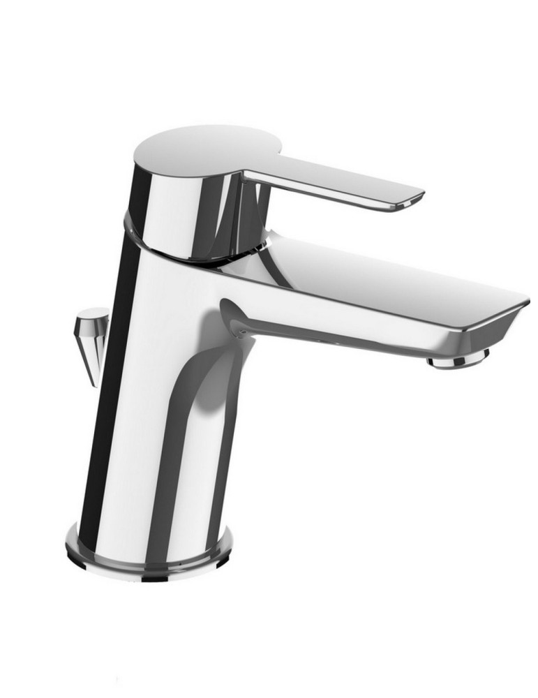 Frattini Monocomando Rubinetto Per Lavabo Bagno Con Scarico 1”1/4 Caleo Cromato Frattini Monocomando Rubinetto Per Lavabo Bagno Con Scarico 1”1/4 Caleo Cromato