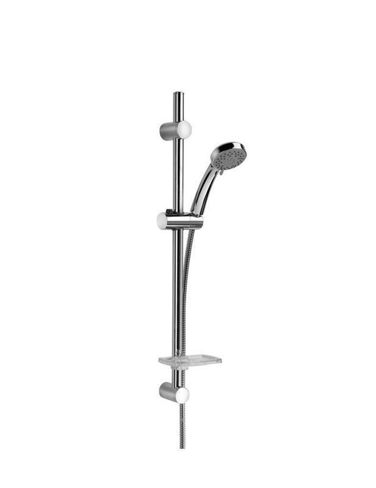 Paini Colonna Doccia Asta Saliscendi Doccetta Cromo 3 Getti 50CR124/P1 Paini Colonna Doccia Asta Saliscendi Doccetta Cromo 3 Getti 50CR124/P1
