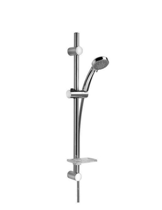 Paini Colonna Doccia Asta Saliscendi Doccetta Cromo 3 Getti 50CR124/P1 Paini Colonna Doccia Asta Saliscendi Doccetta Cromo 3 Getti 50CR124/P1