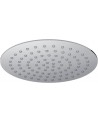 Paini Soffione anticalcare in acciaio inox diametro 200 ultrapiatto, Cromo