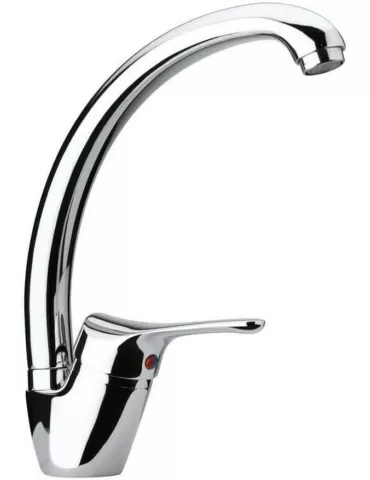 Paini Rubinetto Cucina Miscelatore Lavello Monocomando colore Cromo - 04CR570P1 Pilot