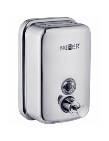 Nofer Dosatore di sapone 600 ML acciaio inox lucido 03001.06.B