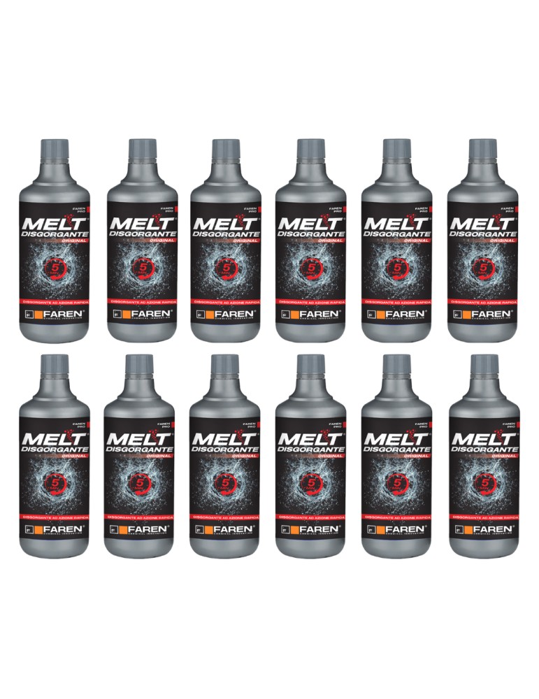 Faren  Discgorgante Acido Melt 750 ML confezione da 12 pezzi Faren  Discgorgante Acido Melt 750 ML confezione da 12 pezzi