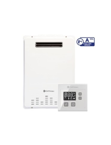 Chaffoteaux Scaldabagno a Gas Avenir Plus LNX Outdoor 26 litri codice 3632471 low NOx METANO 2