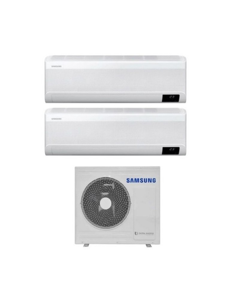 Climatizzatore Condizionatore Samsung Dual Split Inverter serie WINDFREE AVANT 9+18 con AJ050TXJ2KG R-32 Wi-Fi Climatizzatore Condizionatore Samsung Dual Split Inverter serie WINDFREE AVANT 9+18 con AJ050TXJ2KG R-32 Wi-Fi