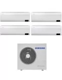 Climatizzatore Condizionatore Dual Split Inverter Samsung Serie Windfree Avant 9000+9000+9000+9000 btu con AJ080TXJ4KG Wi-Fi