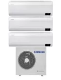 Climatizzatore Condizionatore Samsung Trial Split Inverter serie WINDFREE AVANT 9+9+9 con AJ052TXJ3KG R-32 Wi-Fi