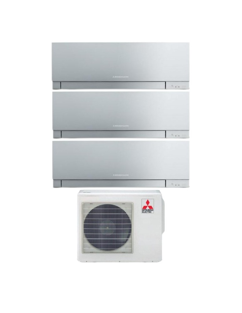 Climatizzatore Condizionatore Mitsubishi Electric Kirigamine Zen Silver Trial Split 9+9+9  Btu U.E. 5.4 Kw R-32 Wi-Fi A+++ A++ Climatizzatore Condizionatore Mitsubishi Electric Kirigamine Zen Silver Trial Split 9+9+9  Btu U.E. 5.4 Kw R-32 Wi-Fi A+++ A++