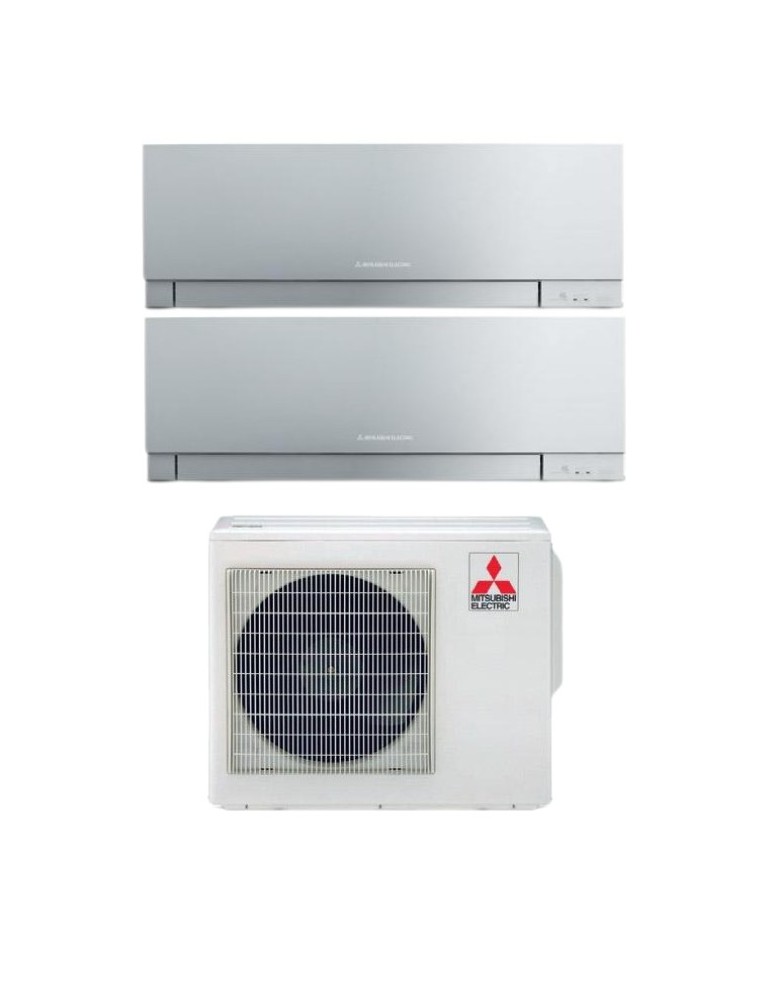 Mitsubishi Climatizzatore Dual Split Kirigamine Zen MSZ-EF Bianco 9+9 con MXZ-2F42VF Inverter R32 WiFi Classe A+++ Mitsubishi Climatizzatore Dual Split Kirigamine Zen MSZ-EF Bianco 9+9 con MXZ-2F42VF Inverter R32 WiFi Classe A+++