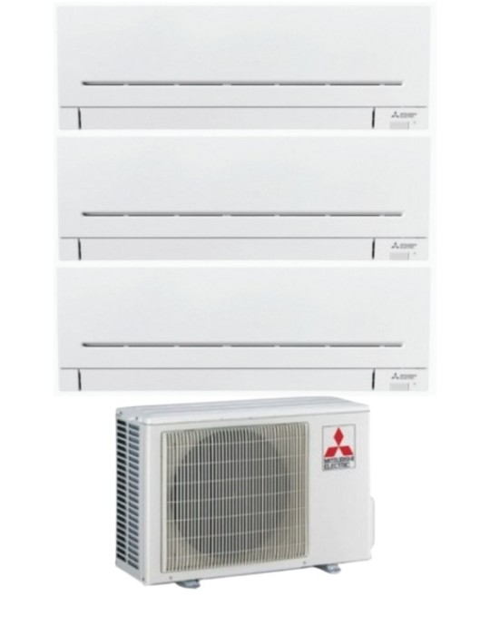 Climatizzatore Condizionatore Mitsubishi Electric MSZ-APVGK Linea Plus Trial Split 9000+9000+9000btu R32 U.E. 5.4Kw WiFi A+++A++ Climatizzatore Condizionatore Mitsubishi Electric MSZ-APVGK Linea Plus Trial Split 9000+9000+9000btu R32 U.E. 5.4Kw WiFi A+++A++