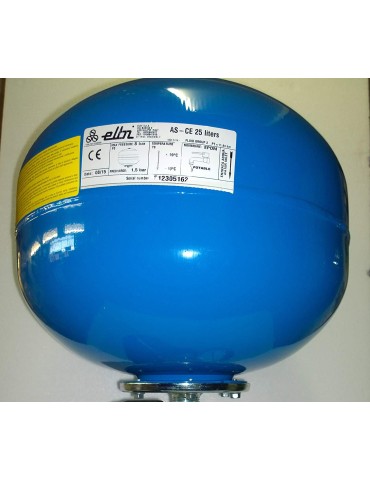 Elbi Vaso Espansione Autoclave AS-25CE 24 Litri Flangia D 86 ATT. 1" A0021J27