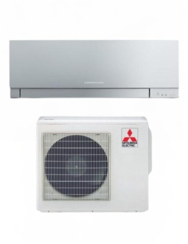 Climatizzatore Condizionatore Mitsubishi Electric Kirigamine Zen Silver 18000 Btu Monosplit Inverter R-32 Wi-Fi Classe A++/A+