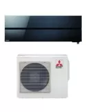 Mitsubishi Climatizzatore Monosplit Kirigamine Style MSZ-LN 9000 btu MSZ-LN25VG2B Onyx Black Inverter R-32 Wi-Fi Classe A+++