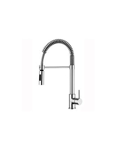 Argo Miscelatore Monocomando Lavello Cucina Cromo con Doccetta Mod. Modena 2388