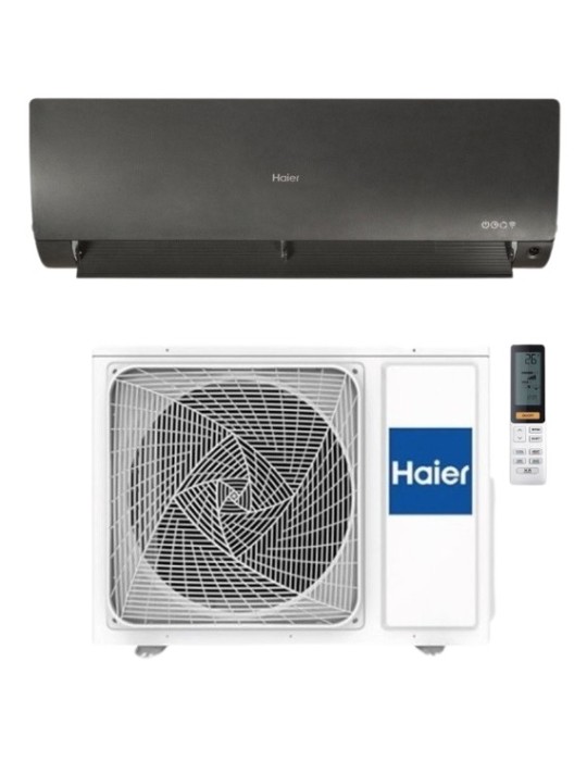 Climatizzatore Haier FLEXIS PLUS BLACK 24000 Btu Monosplit Inverter R-32 Wi-Fi Classe A++/A+ Colore Nero Climatizzatore Haier FLEXIS PLUS BLACK 24000 Btu Monosplit Inverter R-32 Wi-Fi Classe A++/A+ Colore Nero