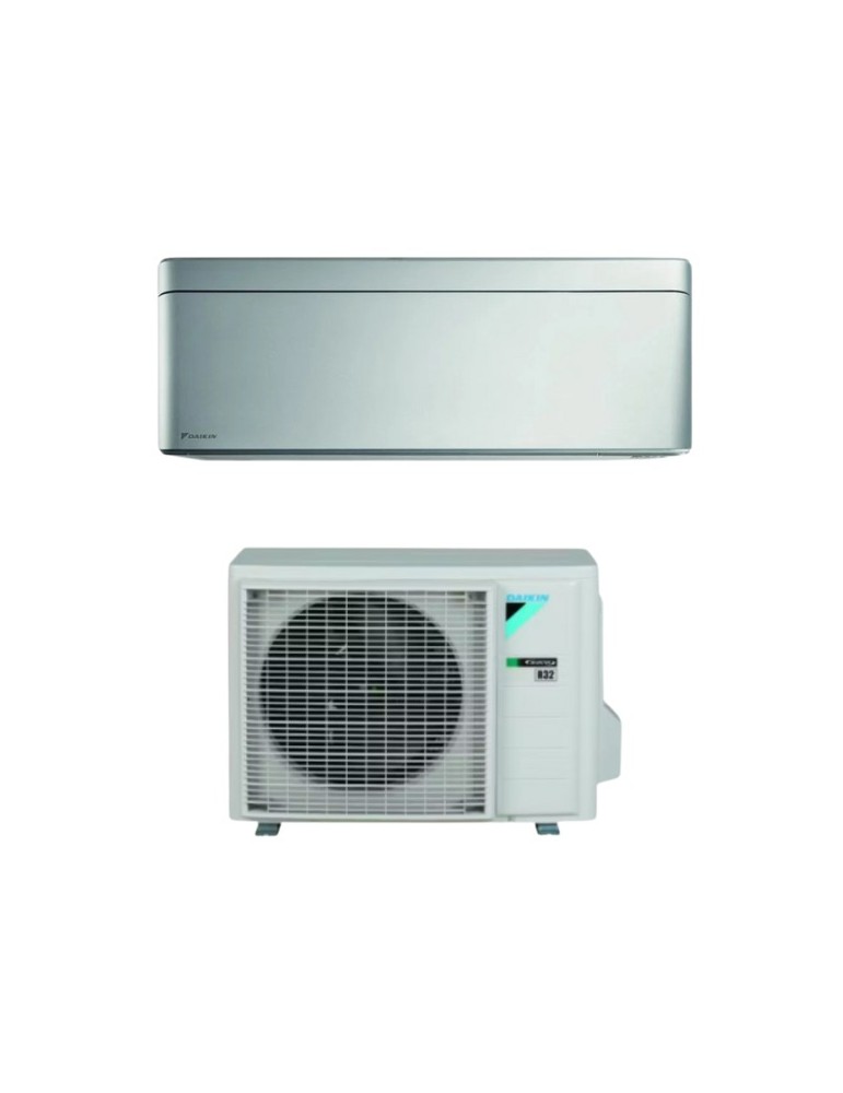 Climatizzatore Condizionatore Daikin Stylish Silver 9000 Btu Monosplit Inverter R-32 Wi-Fi A+++/A+++ Climatizzatore Condizionatore Daikin Stylish Silver 9000 Btu Monosplit Inverter R-32 Wi-Fi A+++/A+++