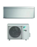 Climatizzatore Condizionatore Daikin Stylish Silver 12000 Btu Monosplit Inverter R-32 Wi-Fi A+++/A+++ 