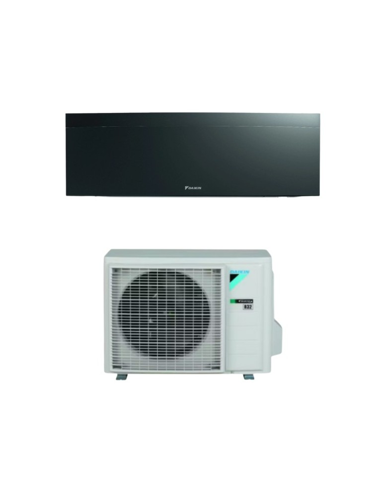 Climatizzatore Condizionatore Daikin Emura 3 Black 9000 Btu Monosplit Inverter R-32 Wi-Fi A+++/A+++ New Model 2022